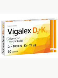 Vigalex D3 + K2, 60 tabletek