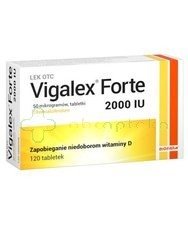 Vigalex Forte 2 000 I.U., 120 tabletek