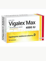 Vigalex Max 4 000 I.U., 90 tabletek
