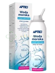 Woda morska hipertoniczna APTEO, 100 ml