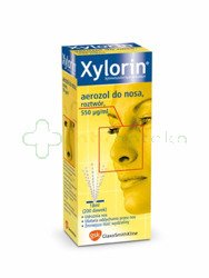 Xylorin, 0,55 mg/ml, aerozol do nosa, 18 ml