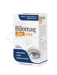 Zdrovit Bilomag Plus oczy, 75 tabletek