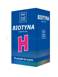 Zdrovit Biotyna, 50 pastylek do ssania