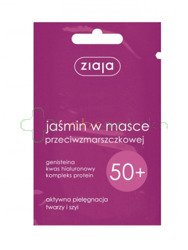 Ziaja Jaśminowa, maska przeciwzmarszczkowa 50+, 7 ml
