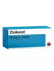 Zinkorot, 25 mg Zn2+, 50 tabletek