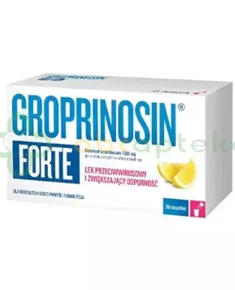  Groprinosin Forte 1000 mg, 30 saszetek, 