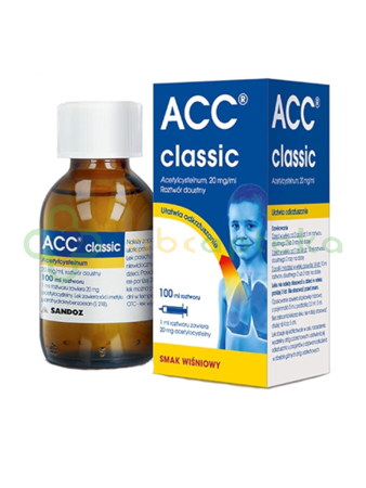 ACC classic, 20 mg/ml, roztwór doustny, 100 ml