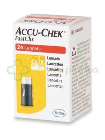 Accu-Chek FastClix, lancety, 24 sztuki
