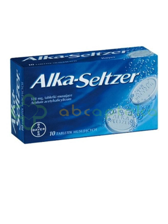 Alka-Seltzer, 324 mg, 10 tabletek musujących