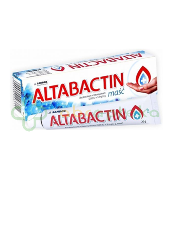 Altabactin (250IU+5mg)/g, maść, 20 g