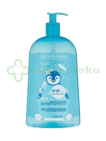 BIODERMA ABCDERM, Żel myjący dla dzieci i niemowląt, 1000 ml