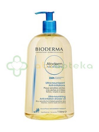 BIODERMA ATODERM, Nawilżający olejek do kąpieli i pod prysznic, 1000 ml