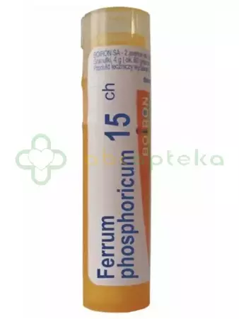 BOIRON Ferrum phosphoricum 15 CH , 4 g