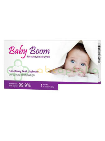 Baby Boom, test ciążowy kasetowy, 1 sztuka