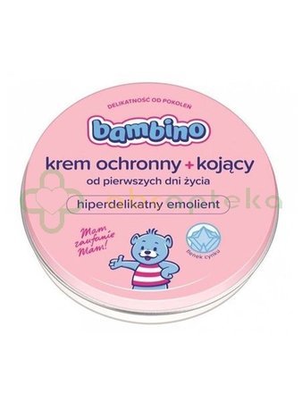 Bambino, krem ochronny + kojący, od urodzenia, 75 ml