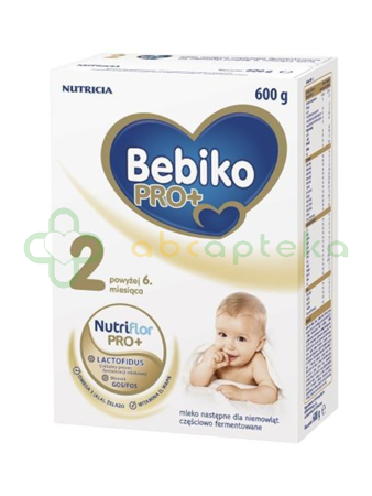 Bebiko Pro+ 2, mleko następne dla niemowląt powyżej 6. miesiąca życia, 600 g