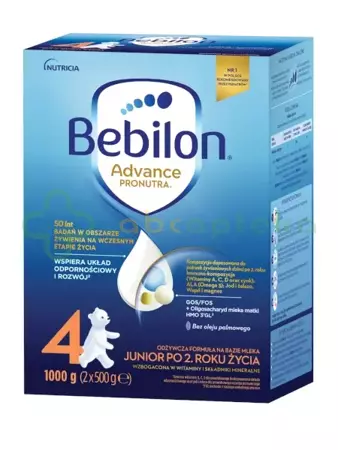 Bebilon 4 Advance Pronutra 1000 g, DATA WAŻNOŚCI 16.11.2024 