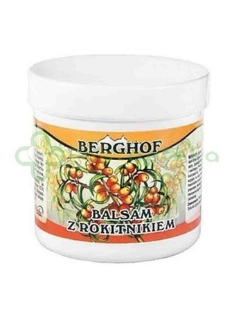 Berghof, balsam do ciała z rokitnikiem, 250 ml,