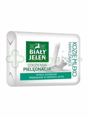 Biały Jeleń, hipoalergiczne mydło z kozim mlekiem, 100 g