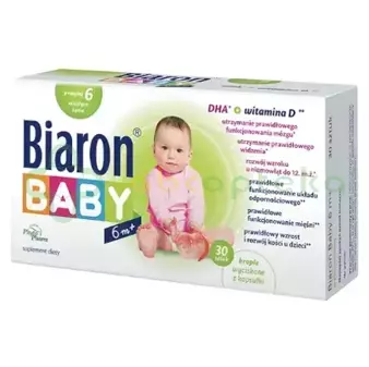 Biaron Baby 6 m+, 30 kapsułek twist-off