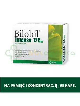 Bilobil Intense, 120 mg, 60 kapsułek