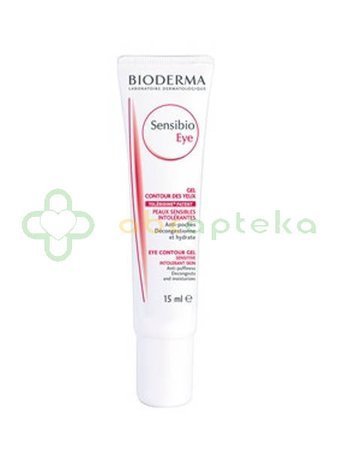 Bioderma Sensibio Eye, Kremowy żel pod oczy, 15 ml