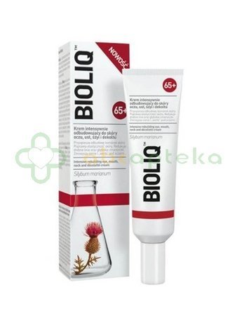 Bioliq 65 +, krem intensywnie odbudowujący do skóry oczu, ust, szyi i dekoltu, 30 ml