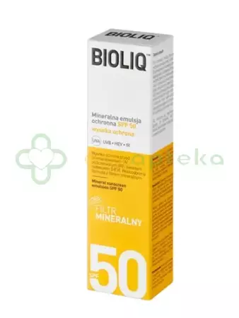 Bioliq SPF, mineralna emulsja ochronna SPF 50, 30 ml