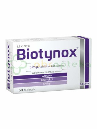 Biotynox 5 mg,                     30 tabletek