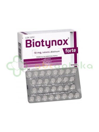 Biotynox Forte 10 mg,                30 tabletek