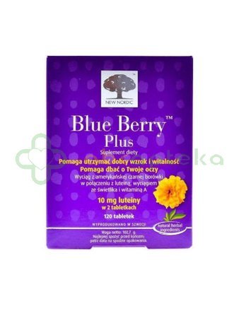 Blue Berry Plus, 120 tabletek