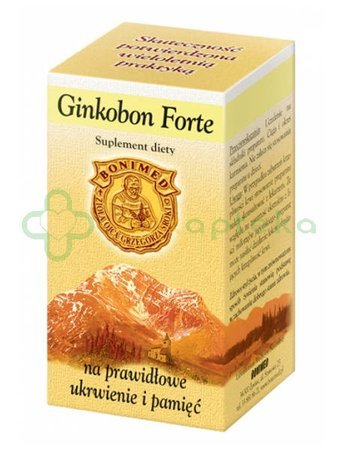 Bonimed Ginkobon Forte, 30 kapsułek