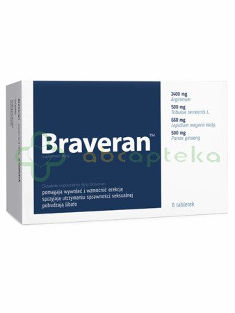 Braveran 8 tabletek