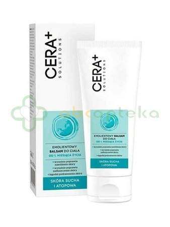 CERA+ Solutions, balsam do ciała, emolientowy, 200 ml