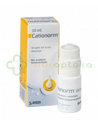 Cationorm krople do oczu 10 ml