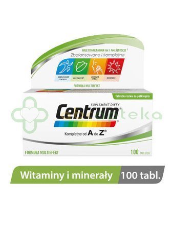 Centrum kompletne od A do Z multiefekt 100 tabletek