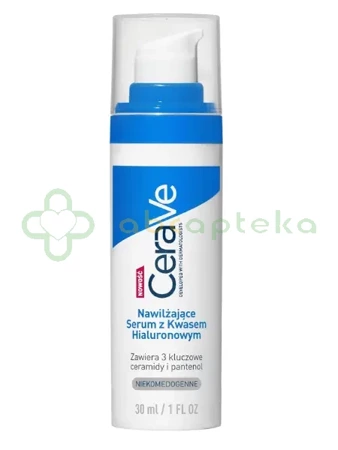 CeraVe, Nawilżające serum z kwasem hialuronowym,  30 ml