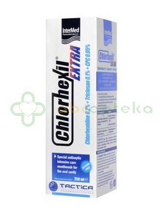 Chlorhexil Extra Płyn do płukania jamy ustnej, 250 ml