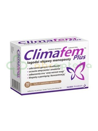 Climafem Plus, 30 tabletek