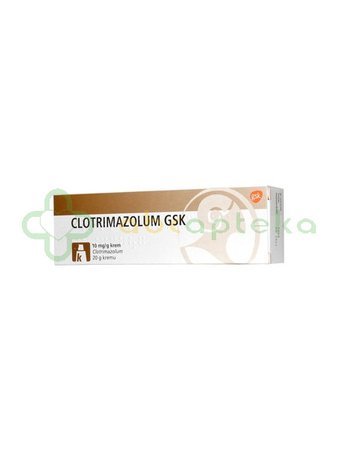 Clotrimazolum GSK, 1%, krem, 20 g