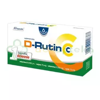 D-Rutin CC, 60 kapsułek