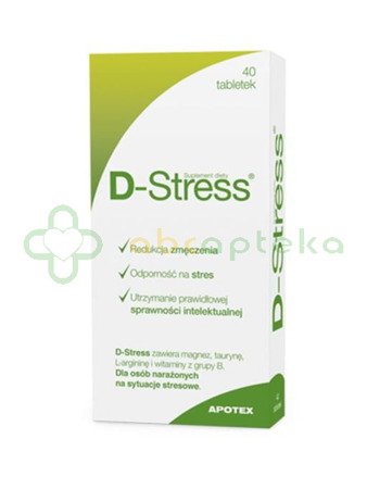 D-Stress, 40 tabletek