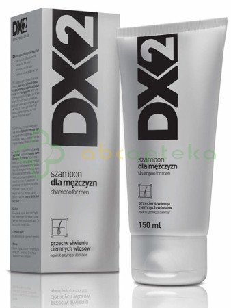DX2, szampon dla mężczyzn przeciw siwieniu ciemnych włosów, 150 ml