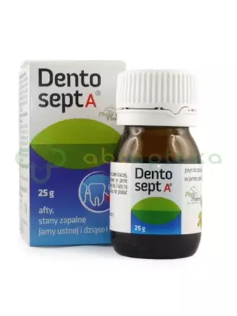Dentosept A, płyn do stosowania w jamie ustnej,  25 g