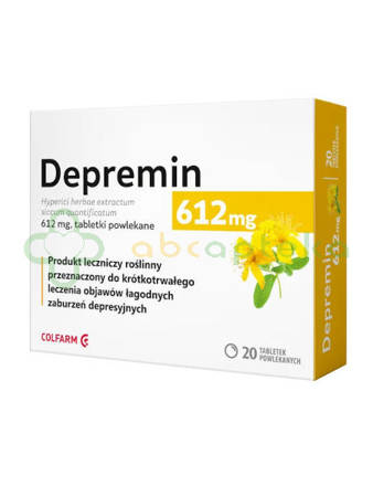 Depremin 612 mg, 20 tabletek powlekanych