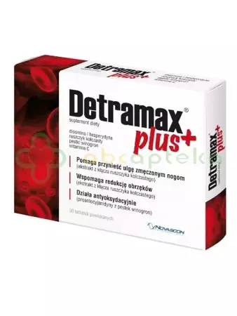 Detramax Plus, 30 tabletek powlekanych