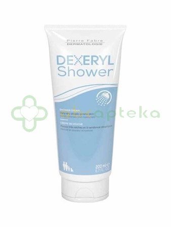 Dexeryl, Shower, krem myjący pod prysznic, 200 ml