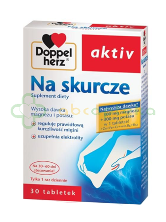 Doppelherz aktiv Na skurcze, 30 tabletek