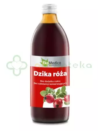 EkaMedica Dzika Róża, sok, 500 ml
