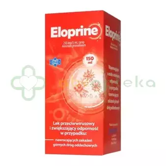 Eloprine, 250 mg/5 ml, syrop, 150 m
